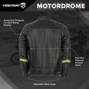 Highway 21 Motordrome Motorcycle Riding Jacket