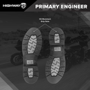 Highway 21 Primary  Engineer Leather Motorcycle Riding Boots