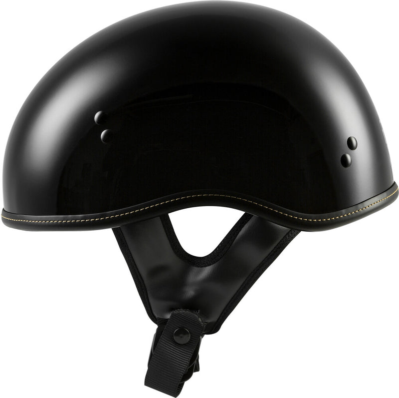 Highway 21 .357 Solid Half Motorcycle Helmet