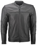 Highway 21 Primer Leather Motorcycle Riding Jacket