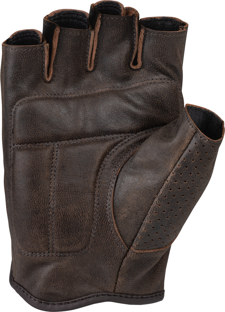 Highway 21 Half Jab Perforated Motorcycle Riding Gloves