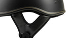 Highway 21 .357 Solid Half Motorcycle Helmet