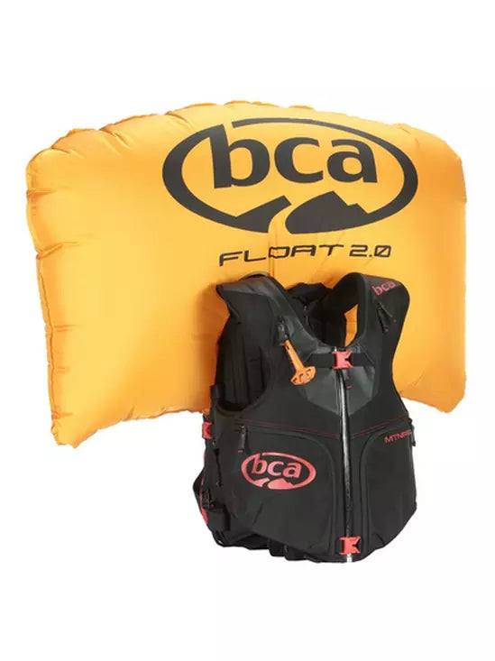 Backcountry Access BCA Avalanche Airbag Float MtnPro Vest 2.0 (Black/Red, Small)