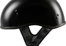 Highway 21 .357 Solid Half Motorcycle Helmet