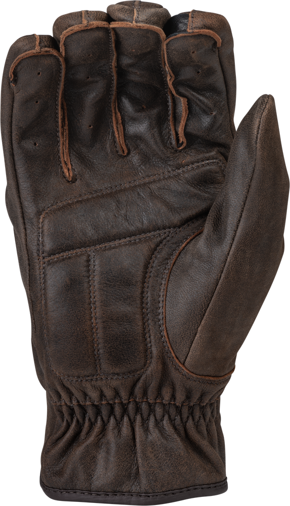 Highway 21 Jab Full Leather Motorcycle Riding Gloves