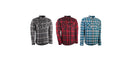 Highway 21 Marksman Protective Flannel Motorcycle Shirt