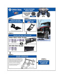 Open Trail Utv Plow Push Tube Hardware Kit